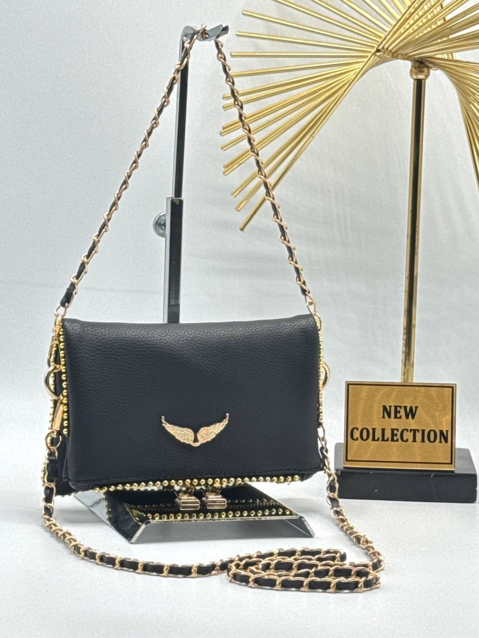 Zadig & Voltaire Small Bag με χρυσή αλυσίδα