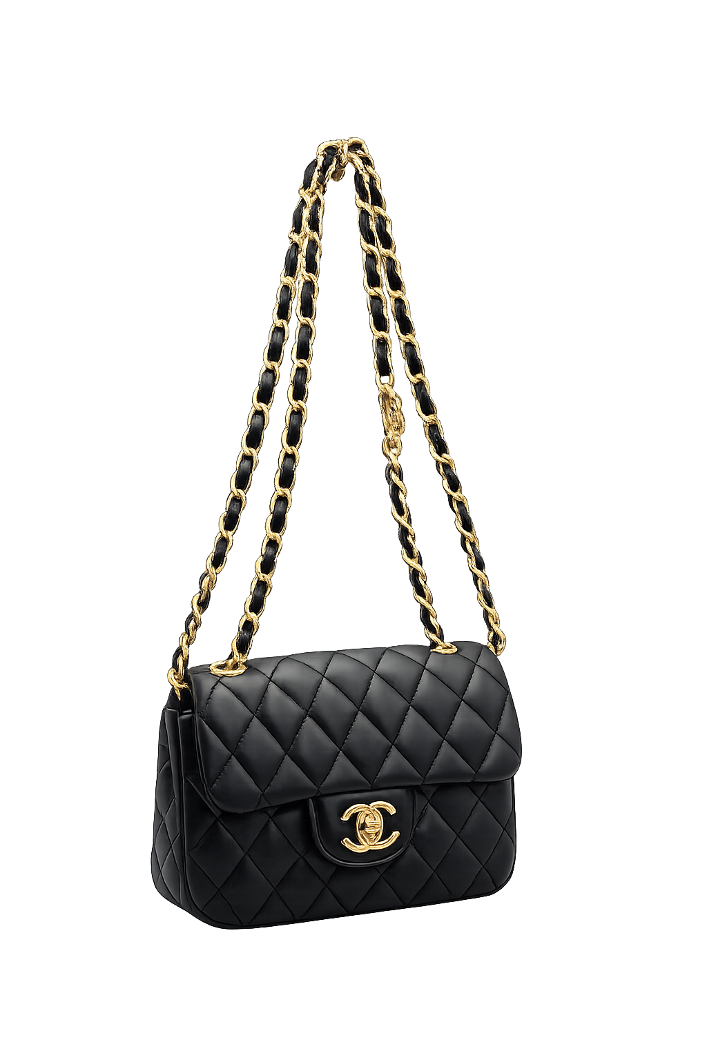 Chanel 1.55 Black Bag