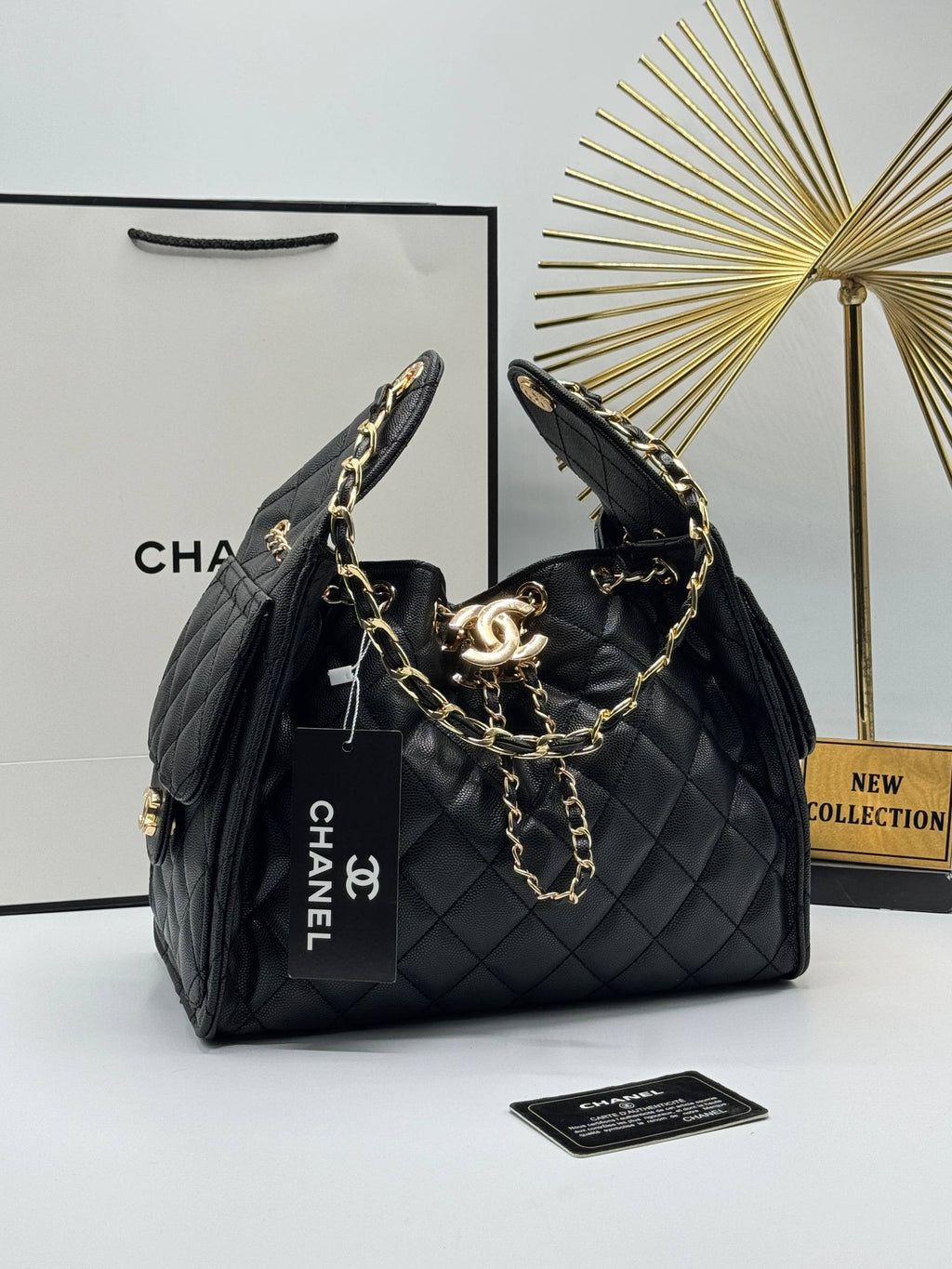 CHANEL 25 Μαύρη Τσάντα - Medium