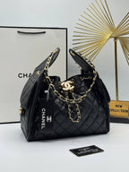 CHANEL 25 Μαύρη Τσάντα - Medium