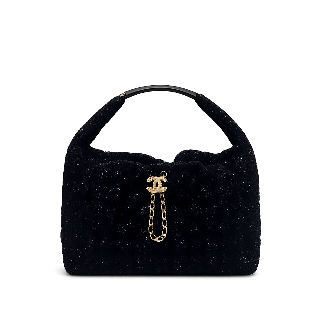 Chanel Hobo Bag Καπιτονέ - Μαύρη