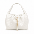 Chanel Hobo Bag Καπιτονέ - Λευκή