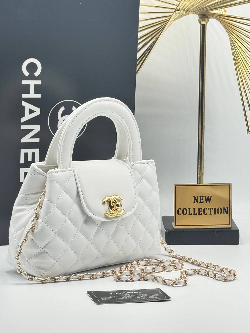 Chanel Nano Kelly Shopper - Ασπρη