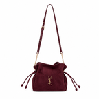 YSL Saint Laurent Jamie Shoulder Pouch – Μπορντό